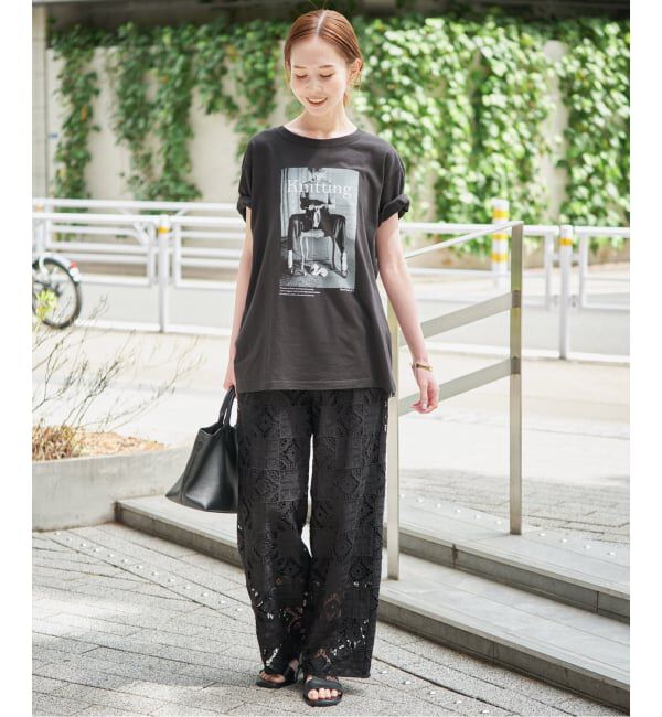 SLOBE IENA「《追加》コットンレースイージーパンツ」|その他|