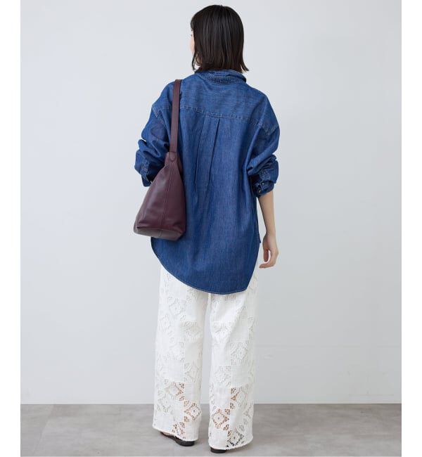 SLOBE IENA「《追加》コットンレースイージーパンツ」|その他|