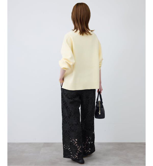 SLOBE IENA「《追加》コットンレースイージーパンツ」|その他|