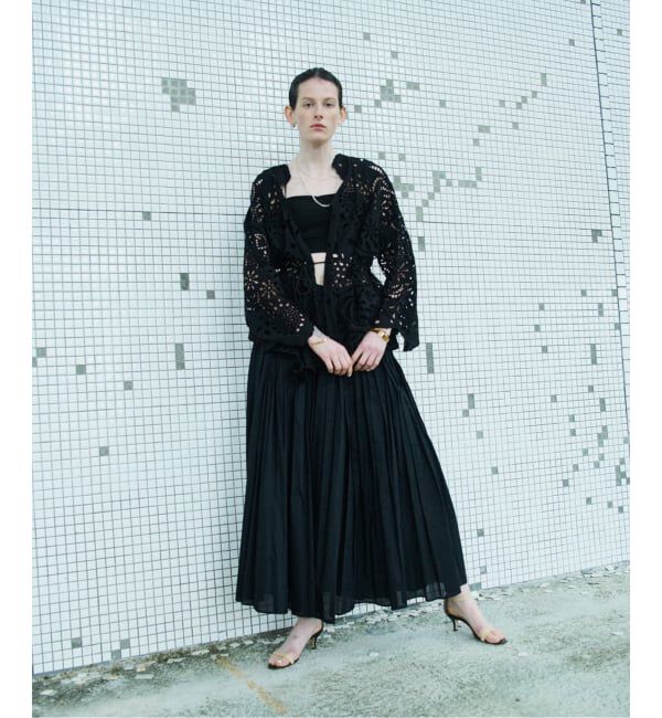 VERMEIL par iena「タックボリュームパンツ」|その他|