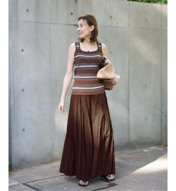 VERMEIL par iena「タックボリュームパンツ」|その他|