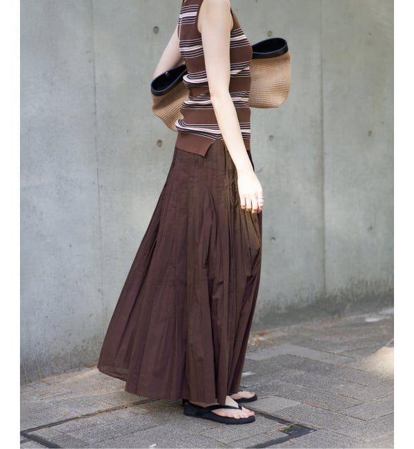 VERMEIL par iena「タックボリュームパンツ」|その他|
