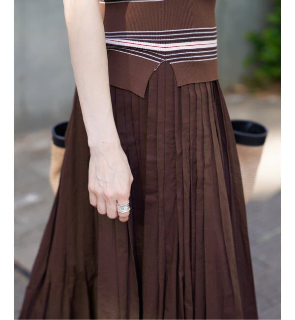 VERMEIL par iena「タックボリュームパンツ」|その他|