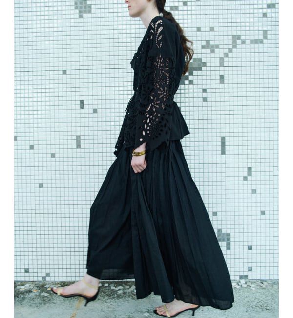 VERMEIL par iena「タックボリュームパンツ」|その他|