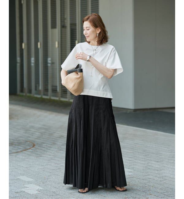 VERMEIL par iena「タックボリュームパンツ」|その他|