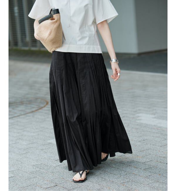 VERMEIL par iena「タックボリュームパンツ」|その他|
