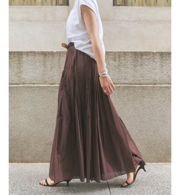 VERMEIL par iena「タックボリュームパンツ」|その他|