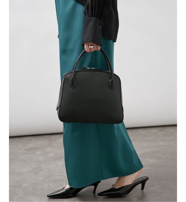 VERMEIL par iena「MAISON CANAU メゾン カナウ カラー別注 ラウンドボストン M 26FW2」|ボストンバッグ|