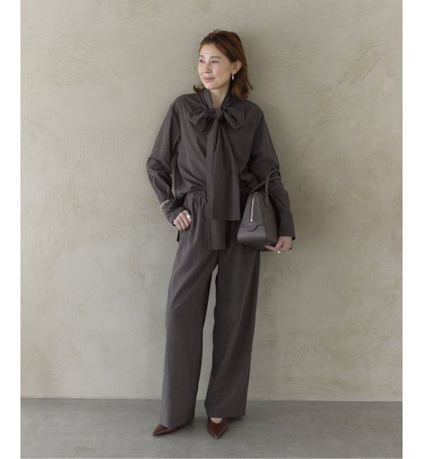 VERMEIL par iena「MAISON CANAU メゾン カナウ カラー別注 ラウンドボストン M 26FW2」|ボストンバッグ|