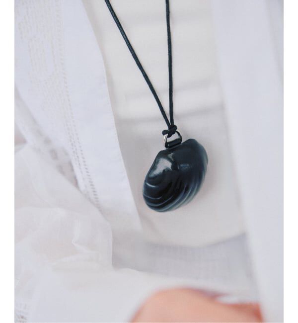 IENA「JAMIRAY/ジャミレイ LEATHER SHELL NL ネックレス 254-270105」|ネックレス|