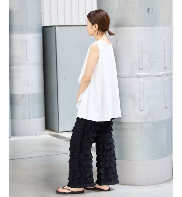 IENA「フリルニットパンツ」|その他|