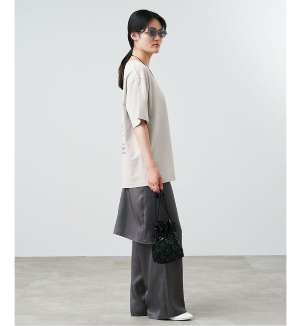 IENA「バックロゴツアーTシャツ」|Tシャツ・カットソー|