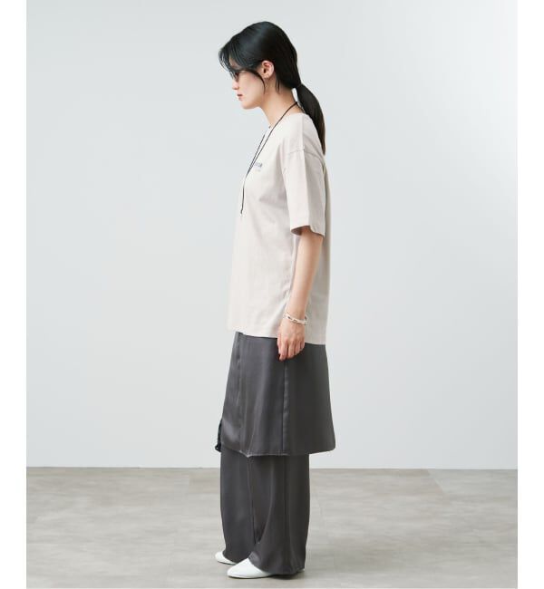 IENA「バックロゴツアーTシャツ」|Tシャツ・カットソー|