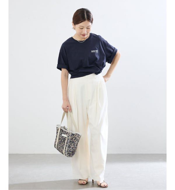 IENA「バックロゴツアーTシャツ」|Tシャツ・カットソー|