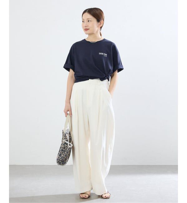 IENA「バックロゴツアーTシャツ」|Tシャツ・カットソー|