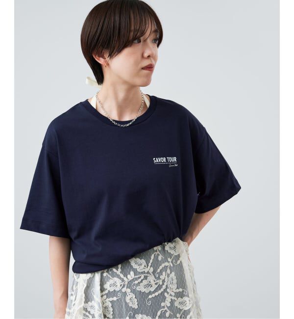 IENA「バックロゴツアーTシャツ」|Tシャツ・カットソー|