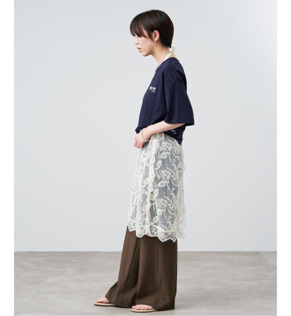 IENA「バックロゴツアーTシャツ」|Tシャツ・カットソー|