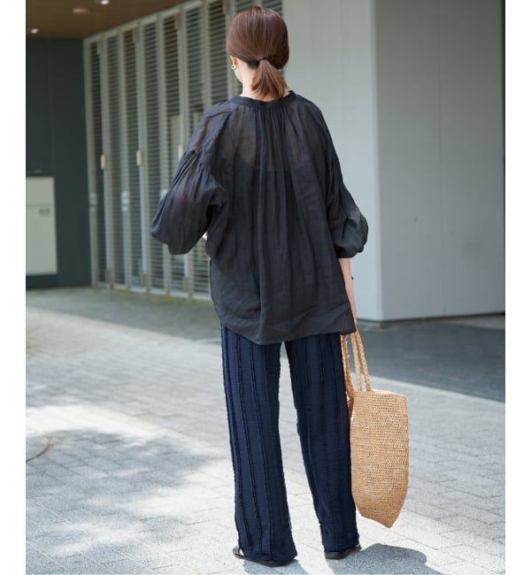 SLOBE IENA「《WEB限定/シリーズあり/追加3》カットフリルパンツ」|その他|