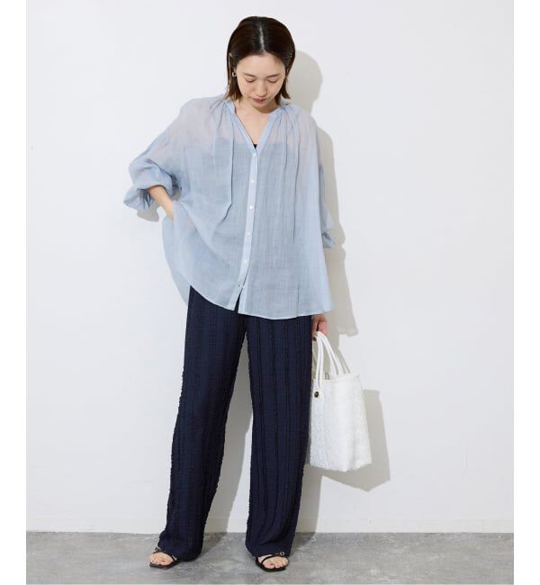SLOBE IENA「《WEB限定/シリーズあり/追加3》カットフリルパンツ」|その他|