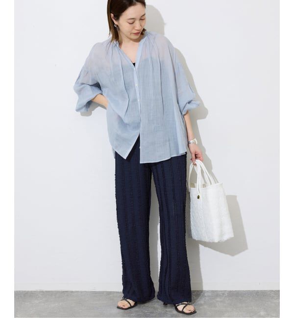SLOBE IENA「《WEB限定/シリーズあり/追加3》カットフリルパンツ」|その他|