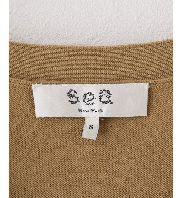 IENA LA BOUCLE「SEA NEW YORK シーニューヨーク  LISETTE SOLID SWEATER VEST PF26-034」|ニット・セーター|