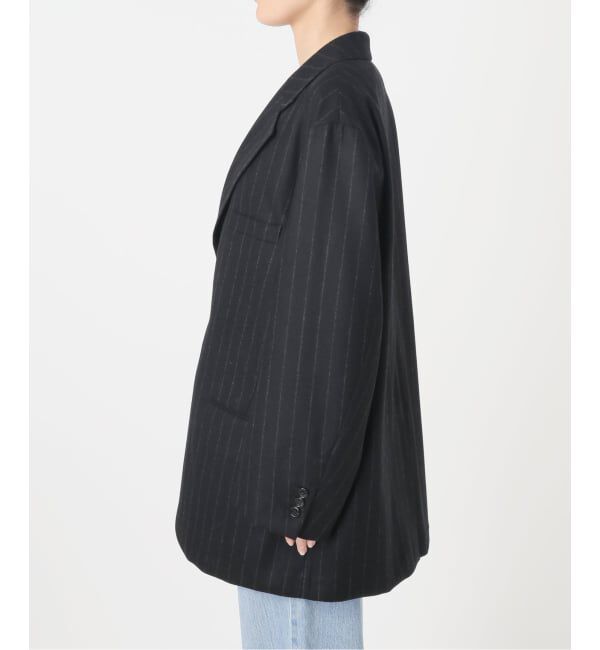IENA「《予約》COUTURE D'ADAM/クチュールドアダム 別注 CashmereBlendStripe JK 26AW-013」|その他|