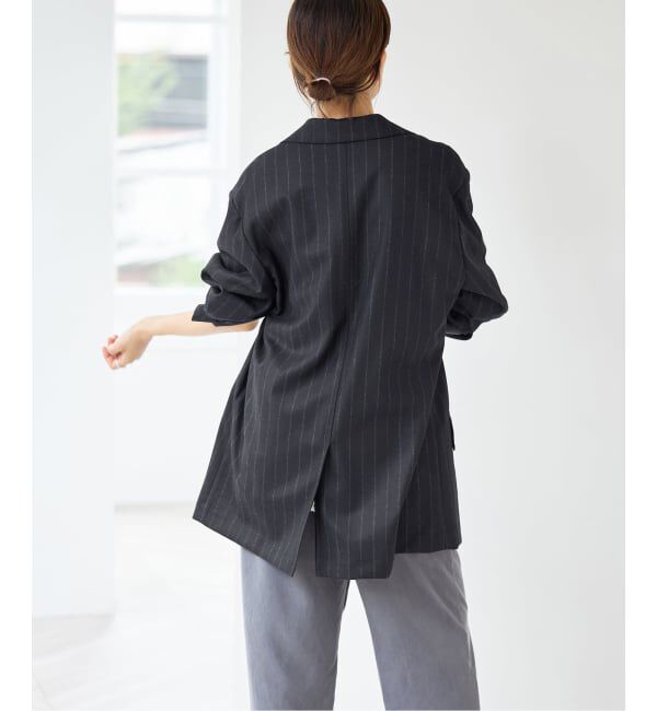 IENA「《予約》COUTURE D'ADAM/クチュールドアダム 別注 CashmereBlendStripe JK 26AW-013」|その他|