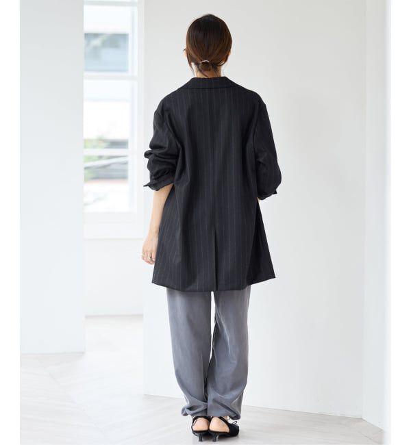 IENA「《予約》COUTURE D'ADAM/クチュールドアダム 別注 CashmereBlendStripe JK 26AW-013」|その他|