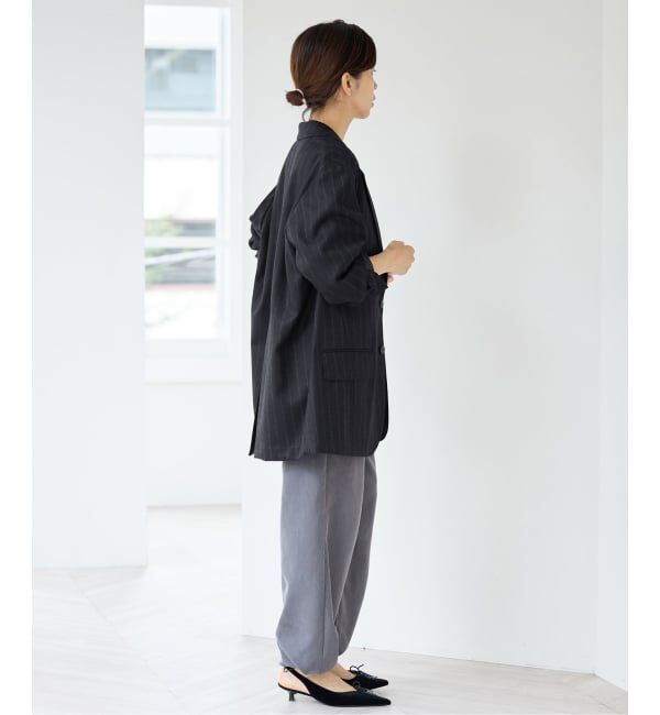 IENA「《予約》COUTURE D'ADAM/クチュールドアダム 別注 CashmereBlendStripe JK 26AW-013」|その他|