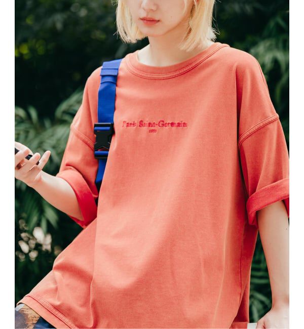 Paris Saint-Germain「【Paris Saint-Germain / パリ・サン＝ジェルマン】 JP FADE TEE」|Tシャツ・カットソー|レッド