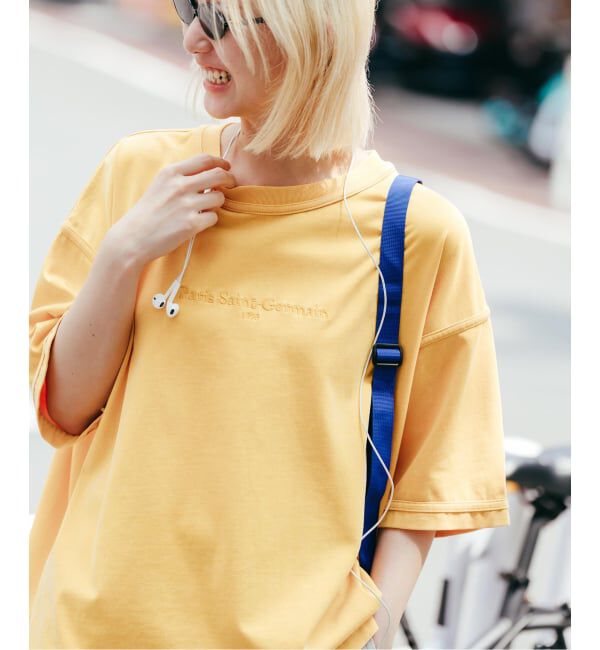 Paris Saint-Germain「【Paris Saint-Germain / パリ・サン＝ジェルマン】 JP FADE TEE」|Tシャツ・カットソー|イエロー