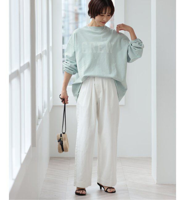 JOURNAL STANDARD relume「《追加》【HOLIDAYS COMFORT】USAコットンインレイウラケプルオーバー」|Tシャツ・カットソー|