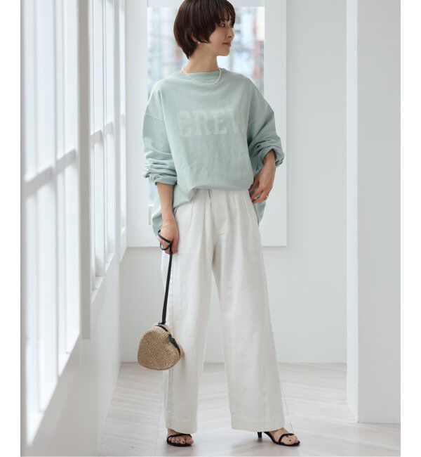JOURNAL STANDARD relume「《追加》【HOLIDAYS COMFORT】USAコットンインレイウラケプルオーバー」|Tシャツ・カットソー|