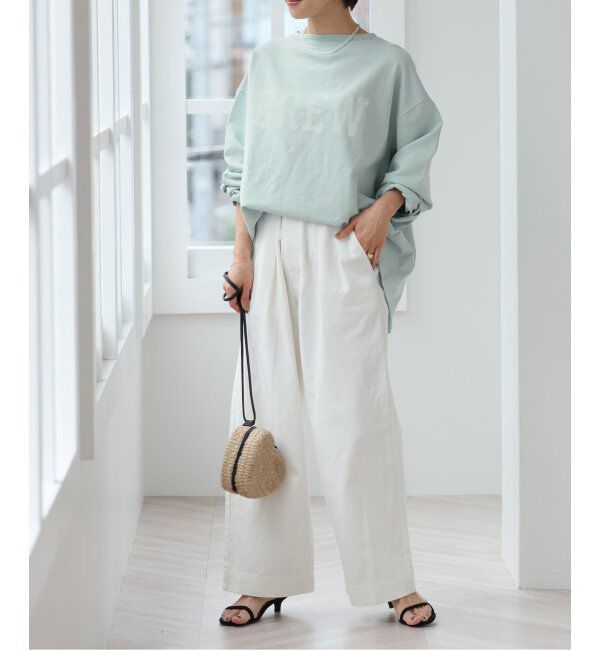 JOURNAL STANDARD relume「《追加》【HOLIDAYS COMFORT】USAコットンインレイウラケプルオーバー」|Tシャツ・カットソー|