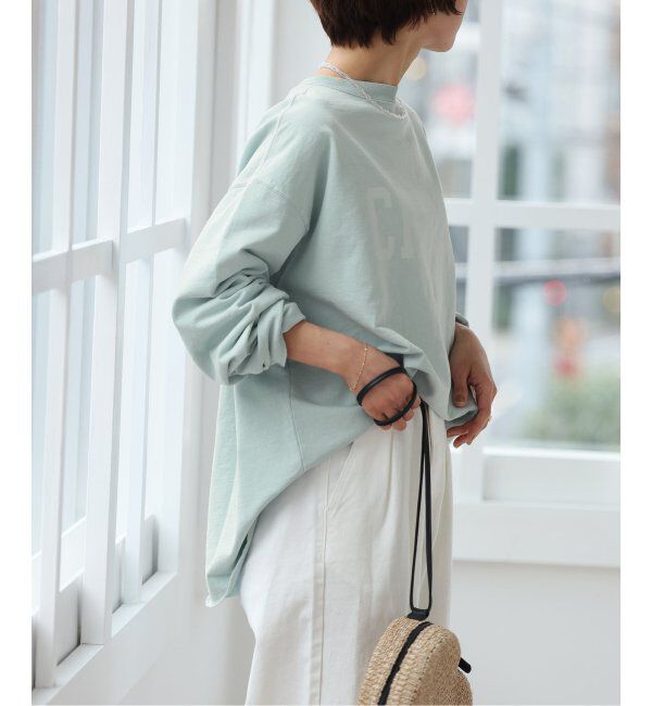 JOURNAL STANDARD relume「《追加》【HOLIDAYS COMFORT】USAコットンインレイウラケプルオーバー」|Tシャツ・カットソー|