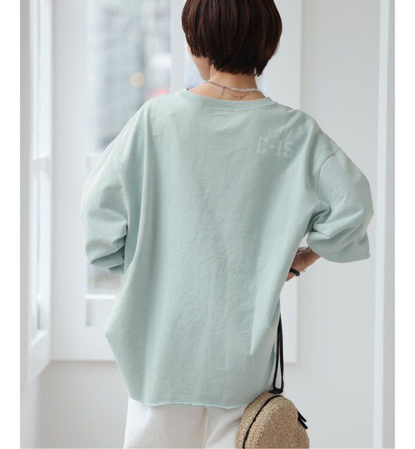 JOURNAL STANDARD relume「《追加》【HOLIDAYS COMFORT】USAコットンインレイウラケプルオーバー」|Tシャツ・カットソー|
