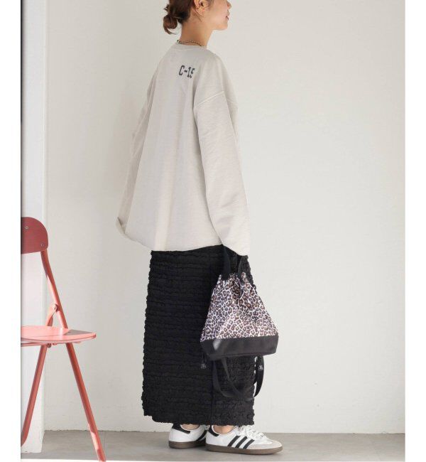 JOURNAL STANDARD relume「《追加》【HOLIDAYS COMFORT】USAコットンインレイウラケプルオーバー」|Tシャツ・カットソー|