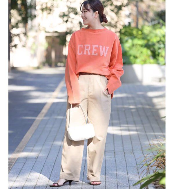 JOURNAL STANDARD relume「《追加》【HOLIDAYS COMFORT】USAコットンインレイウラケプルオーバー」|Tシャツ・カットソー|