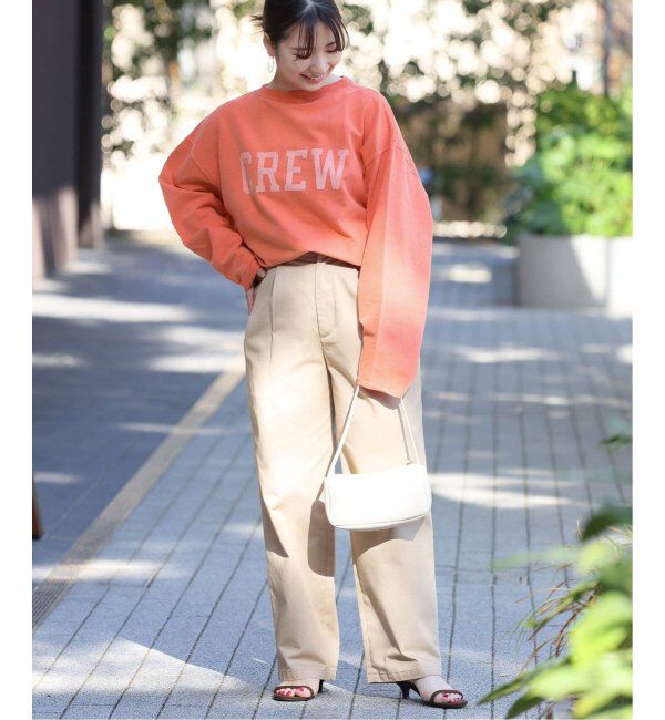 JOURNAL STANDARD relume「《追加》【HOLIDAYS COMFORT】USAコットンインレイウラケプルオーバー」|Tシャツ・カットソー|