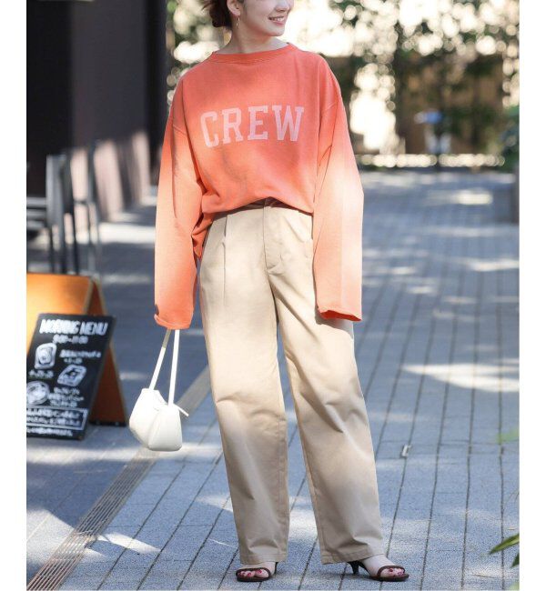 JOURNAL STANDARD relume「《追加》【HOLIDAYS COMFORT】USAコットンインレイウラケプルオーバー」|Tシャツ・カットソー|