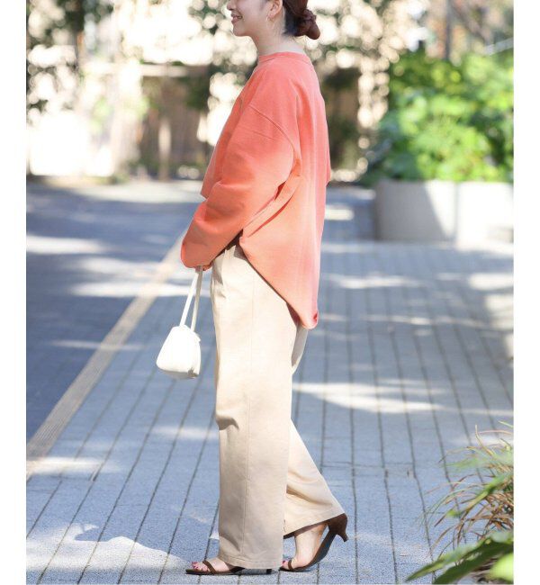 JOURNAL STANDARD relume「《追加》【HOLIDAYS COMFORT】USAコットンインレイウラケプルオーバー」|Tシャツ・カットソー|