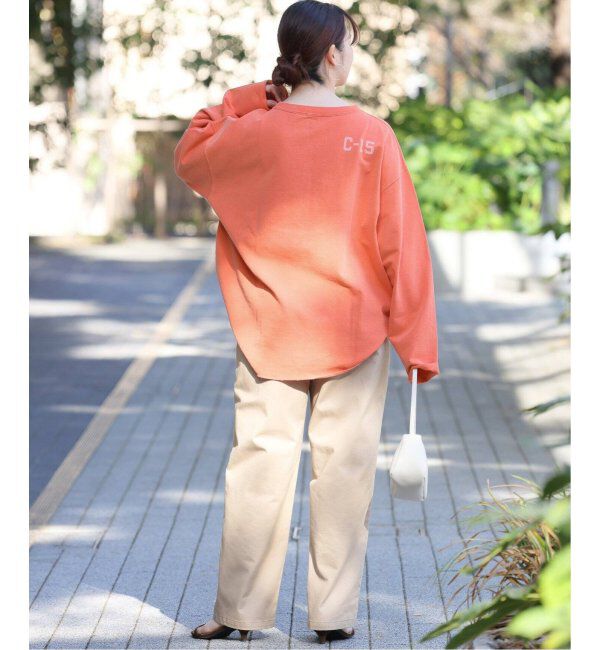 JOURNAL STANDARD relume「《追加》【HOLIDAYS COMFORT】USAコットンインレイウラケプルオーバー」|Tシャツ・カットソー|