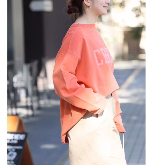 JOURNAL STANDARD relume「《追加》【HOLIDAYS COMFORT】USAコットンインレイウラケプルオーバー」|Tシャツ・カットソー|