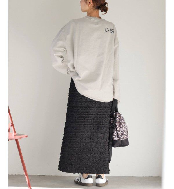 JOURNAL STANDARD relume「《追加》【HOLIDAYS COMFORT】USAコットンインレイウラケプルオーバー」|Tシャツ・カットソー|