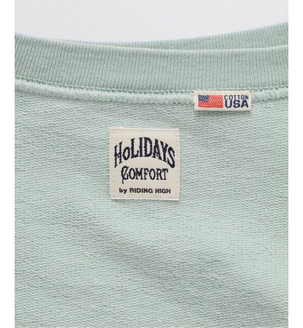 JOURNAL STANDARD relume「《追加》【HOLIDAYS COMFORT】USAコットンインレイウラケプルオーバー」|Tシャツ・カットソー|