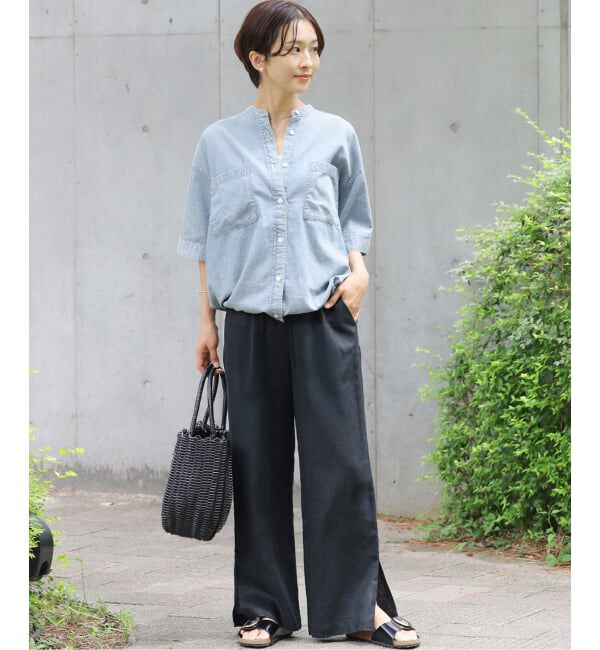 JOURNAL STANDARD relume「《一部WEB限定追加4》麻スリットイージーパンツ」|その他|