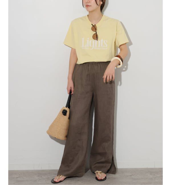 JOURNAL STANDARD relume「《一部WEB限定追加4》麻スリットイージーパンツ」|その他|