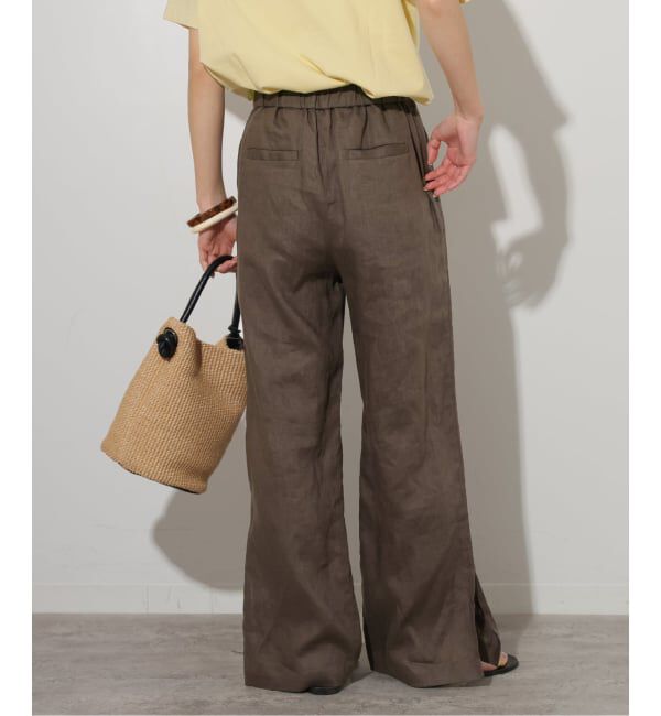 JOURNAL STANDARD relume「《一部WEB限定追加4》麻スリットイージーパンツ」|その他|