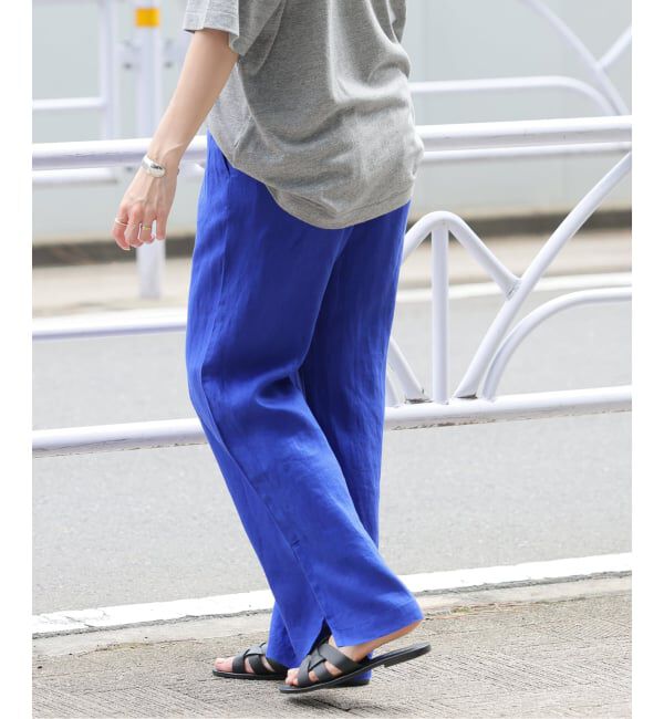 JOURNAL STANDARD relume「《一部WEB限定追加4》麻スリットイージーパンツ」|その他|