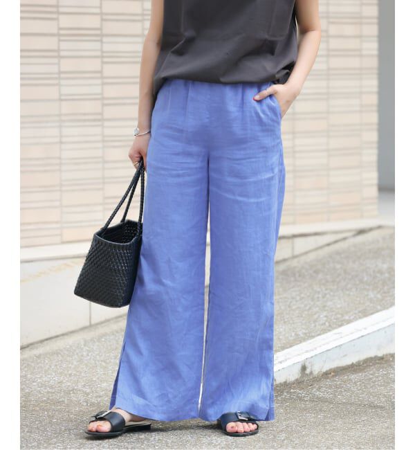 JOURNAL STANDARD relume「《一部WEB限定追加4》麻スリットイージーパンツ」|その他|